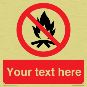 Custom prohibition No campfire